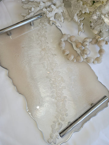 *New* White Sands Agate Tray