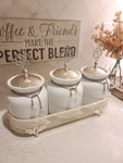 3 Piece Luxury Canister Set
