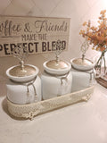 3 Piece Luxury Canister Set