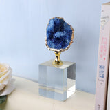 Luxury Crystal Agate on Clear Stand