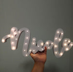 Personalized Name LED night light