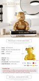 Piggy Bank Teddy Bear Figurines