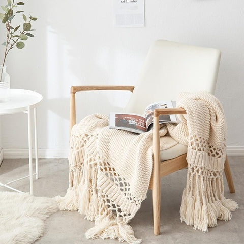 Decorative Knitted Blanket