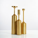 Elegant Gold Candle Holders