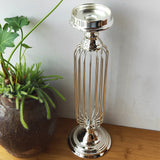 High-grade Silver Plated Wrought iron Candlestick
